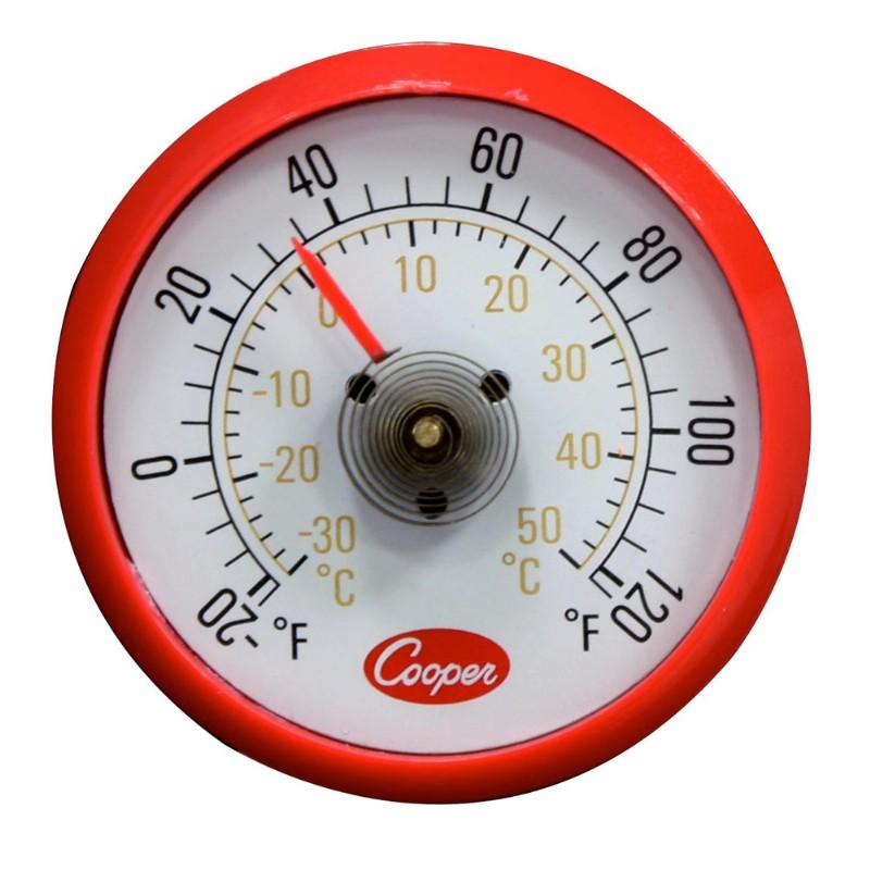 Tech Instrumentation 535 Round Cooler Thermometer with Magnetic Tab Mount