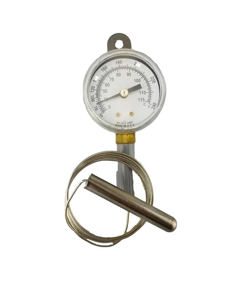 Tech Instrumentation 6642-12-TI   40/240 F Strap Hanging Vapor Tension Thermometer