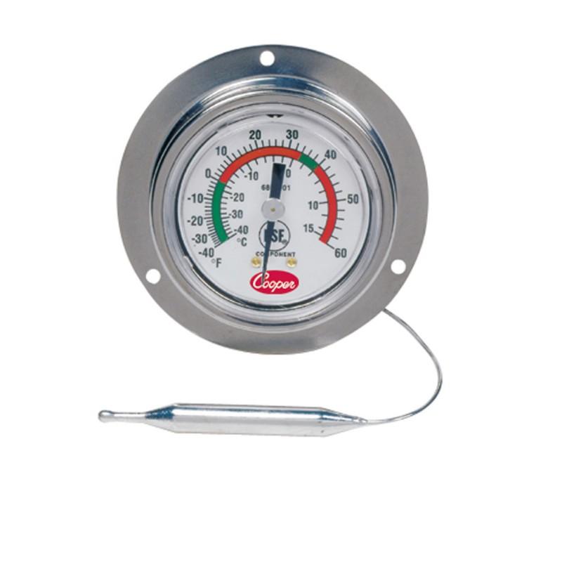 Tech Instrumentation 6812-01 NSF Thermometer2" Dial, Back Flange