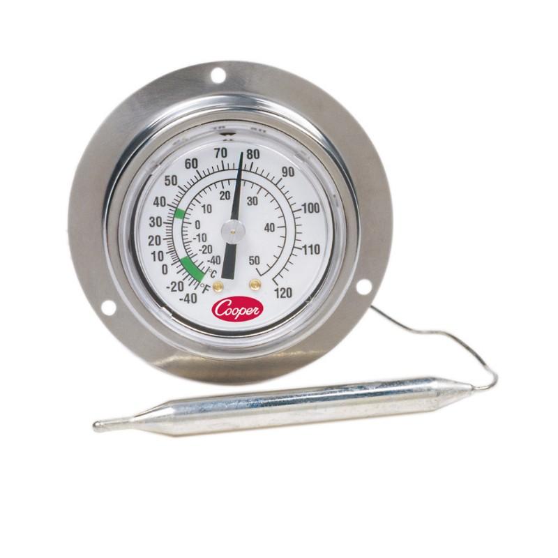 Tech Instrumentation 6812-02 -40/120 ° F/C Back Flange Vapor Tension Panel Thermometer