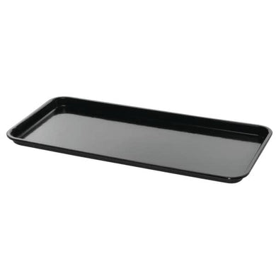 CAMBRO 918MT110 BLACK FIBERGLASS MARKET DISPLAY TRAY - 1