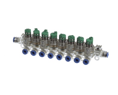 MULTIPLEX 020009377 8 VLV MANIFOLD (GRN VLV)