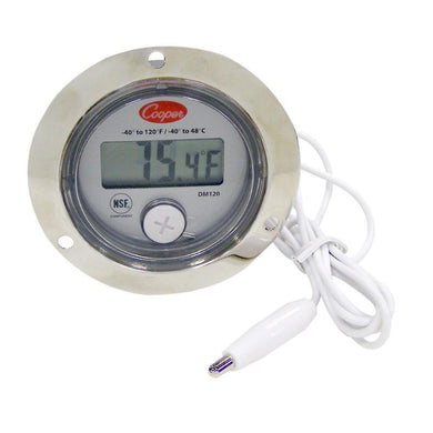 DM120 - Front Flange Flush Mount Panel Thermometer