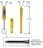 Tech Instrumentation DPP400W-0-8  Waterproof Pen Style Therm