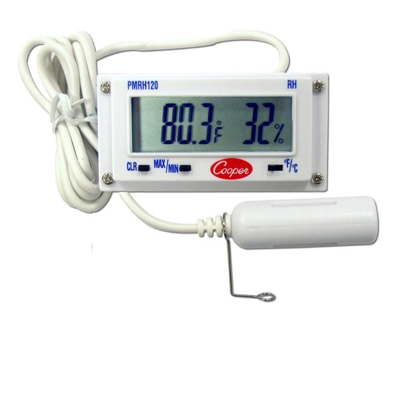 Tech Instrumentation PMRH120 Compact Thermometer and Humidity Panel Meter