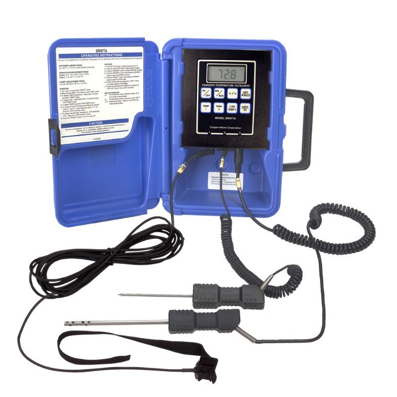 Tech Instrumentation SRH77A-E Temperature and Humidity Meter