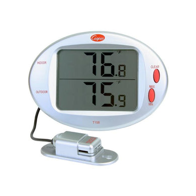 T158 Indoor - Outdoor thermometer with Min / Max temperature memory.